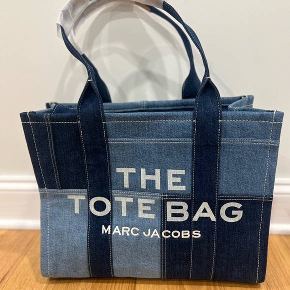 Marc Jacobs Handbags - Marc Jacobs large denim tote bag